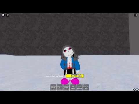 [Roblox] Undertale Au's Fight (Hyper Horror Dust,Dust Horror,Serius Horror Showcase!)