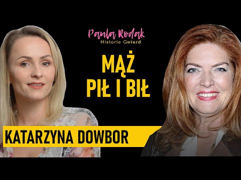 Katarzyna Dowbor była ofiarą przemocy w drugim małżeństwie. O rozwód musiała walczyć długo.
