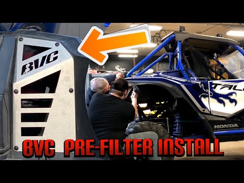 Honda Talon BVC OFFROAD Pre-Filter INSTALL HOW-TO