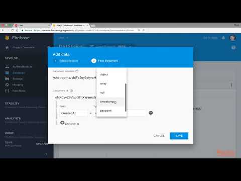 Building a Realtime Chat Application with Angular 5 and Firebase Seeding Chatroom Data|packtpub com
