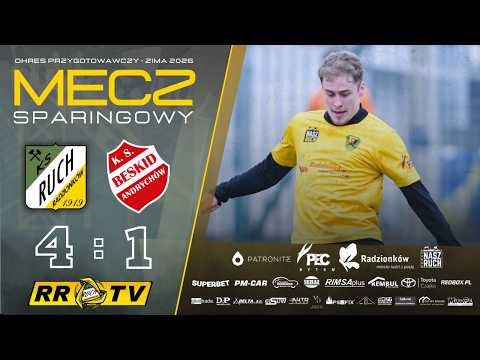 Sparing: Ruch Radzionków - Beskid Andrychów