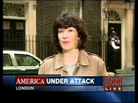 CNN 9/11 LIVE TV Coverage (9/12/01) 8:45 A.M - 9:00 A.M
