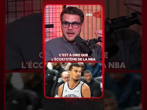 Victor Wembanyama, plus grande star actuelle de la NBA actuellement