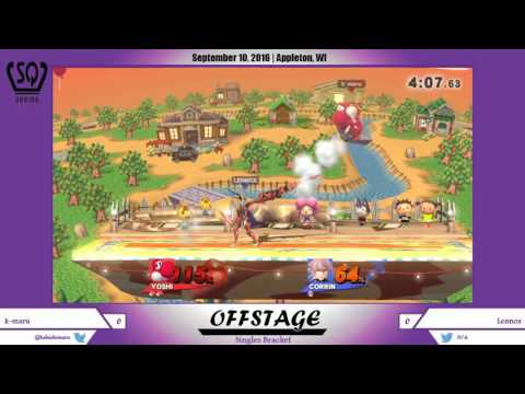 Offstage 19 - Singles WR2 -  k•maru (Yoshi) vs Lennox (Corrin)