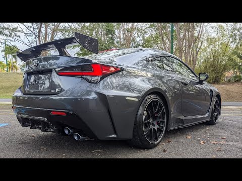 Lexus RCF Fuji Speedway Edition Launch and Acceleration
