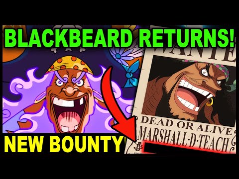 Blackbeard RETURNS with INSANE Bounty and Power!! Koby's Tragic Fate REVEALED! One Piece 1059