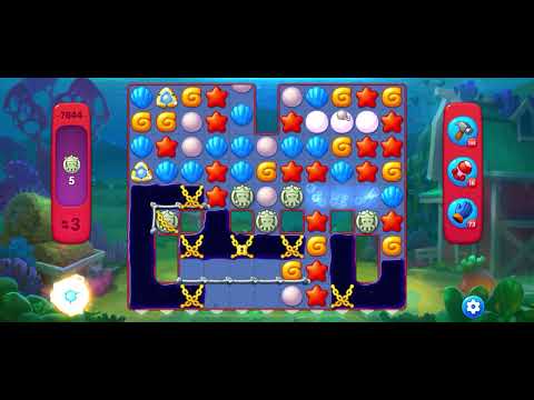 Fishdom Hard level 7644 no boosters フィッシュダム