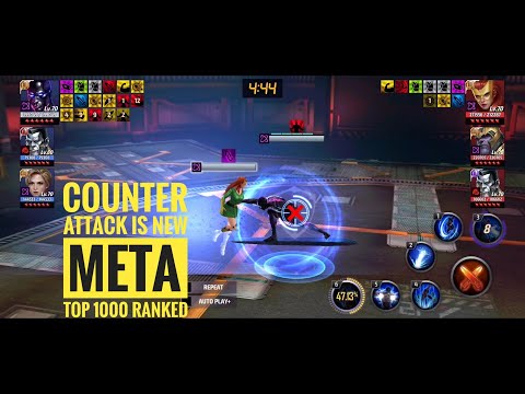Marvel Future Fight - T-3 Silver Surfer More PVP Testing - Insane Counter Attack