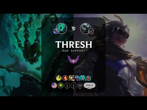 Thresh Support vs Senna - NA Master Patch 13.16