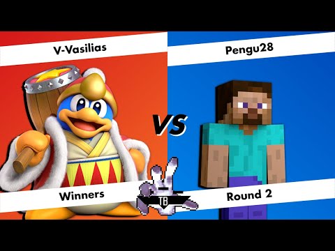 The Battlefields 28 | V-Vasilias (King Dedede) vs. Pengu28 (Steve) Winners Round 2  - SSBU