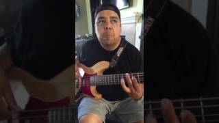 Parris Bowens "STAY" bass cover