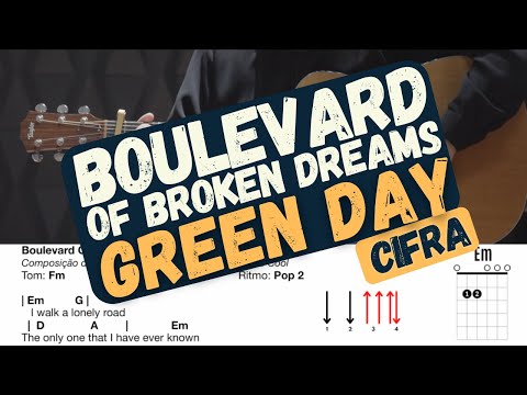 Boulevard Of Broken Dreams - Green Day - Aprender como tocar - Cifra