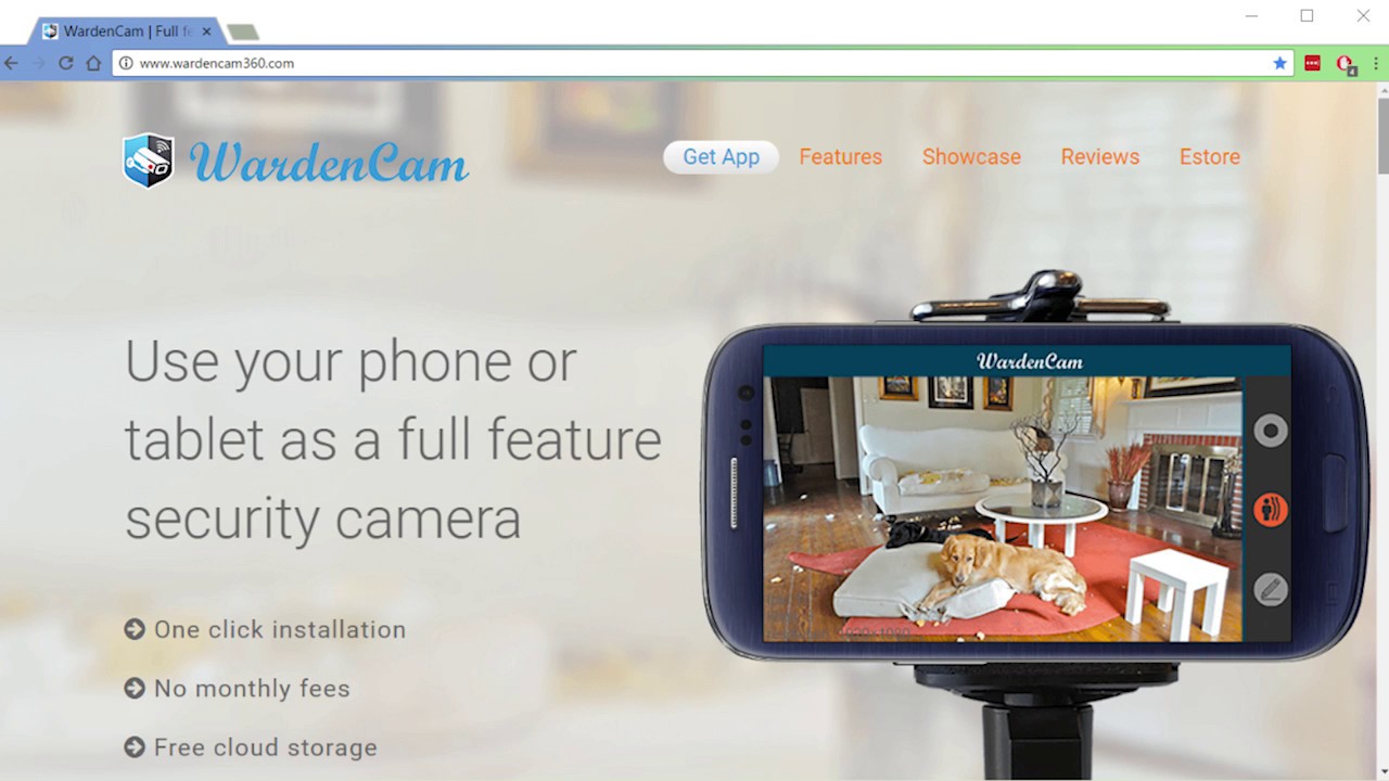 Wardencam App review, home security system. Cloud recording and no monthly fees!