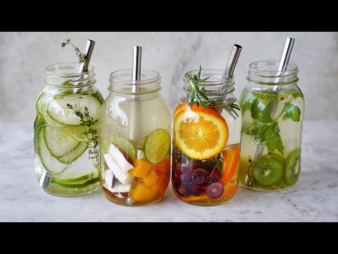7 Fruit Infused Water Recipes (Detox Drinks)