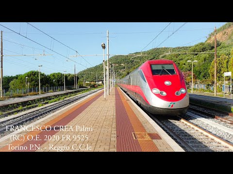 ES* FR 9525 "FRECCIAROSSA" Torino Porta Nuova - Reggio Calabria C.le