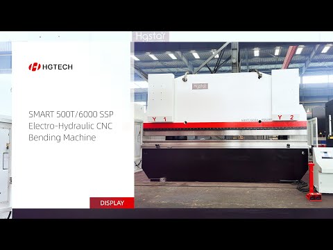 【HGSTAR】SMART 500T/6000 SSP Electro-Hydraulic CNC Bending Machine
