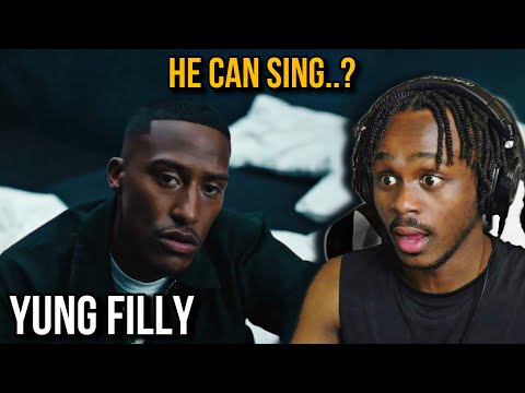 HE CAN SING..? | Yung Filly - Tempted (Official Video) **REACTION**