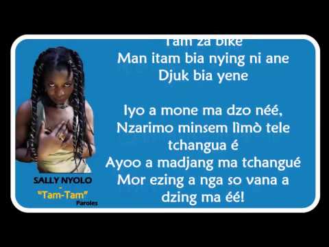 SALLY NYOLO  -  Tam Tam [Paroles - Lyrics]