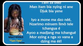 SALLY NYOLO  -  Tam Tam [Paroles - Lyrics]