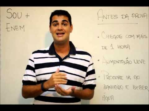 Dicas para o Enem: Cuidados antes da prova