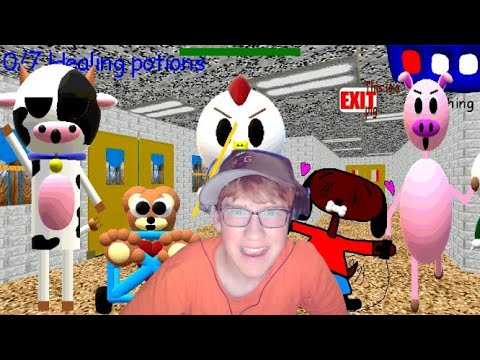 Baldi basics animal chaos edition, baldi basics mod