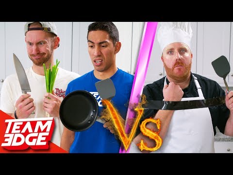 Amateurs vs One-Handed Chef! | Can They Beat a Pro?? Video