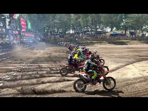 85 ccm European Championship Motocross Vellahn 05. Juni 2022 Start Race 2