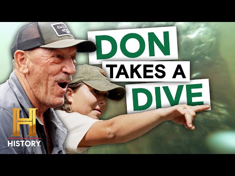 Swamp Mysteries: Valuable Cypress Logs are Bayou GOLD (Season 3) | History