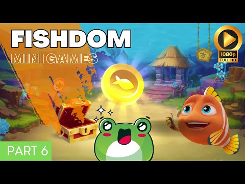 Fishdom Ads Mini Games All Levels – Funny Mobile Game 2023- Gameplay Part 6