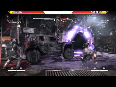 MKX @ Defend the North - Crucifix vs PAG Glitch [720p/60fps]