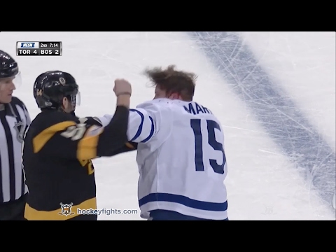 Matt Martin vs Adam McQuaid