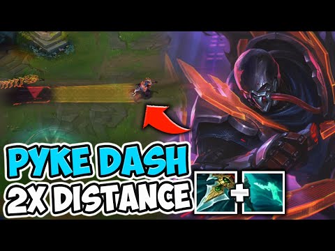 NEW PYKE MECHANIC GIVES EXTRA DASH RANGE?! PROWLER'S CLAW IS 100% AMAZING - League of Legends