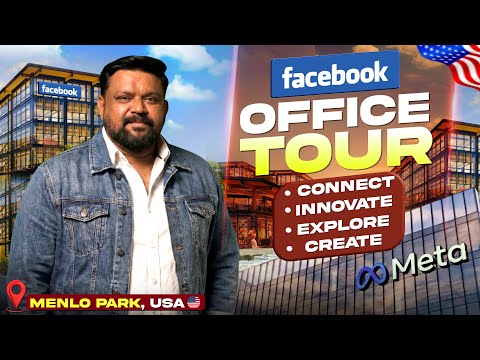 Office-ல Game, Music, Park, Salon எல்லாம் இருக்கு! 🤯 | Facebook Office Vlog | Gobinath
