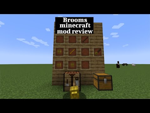 Pravculear's Shorts - brooms | minecraft | mod review | #shorts
