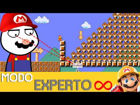 Tanto ESFUERZO para NADA 😑 | EXPERTO INFINITO (NO SKIP) - SMM2 - ZetaSSJ