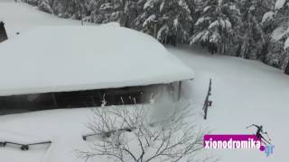 Καταφύγιο Ολύμπου: Λεπτοκαρυάς - Video από Drone 