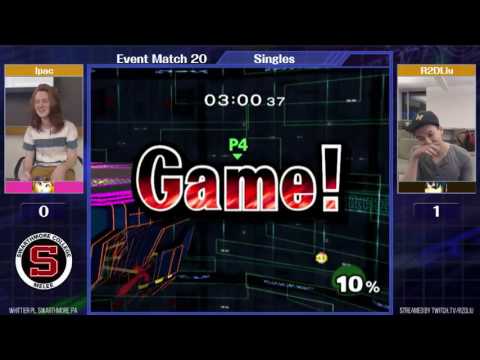 Event Match 20: lpac (Peach) vs R2DLiu (Fox, Marth, Sheik) - Losers Finals