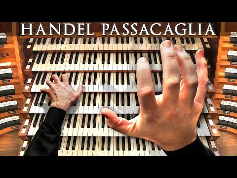 HANDEL PASSACAGLIA IN G MINOR - LARGEST ORGAN IN POLAND - JONATHAN SCOTT