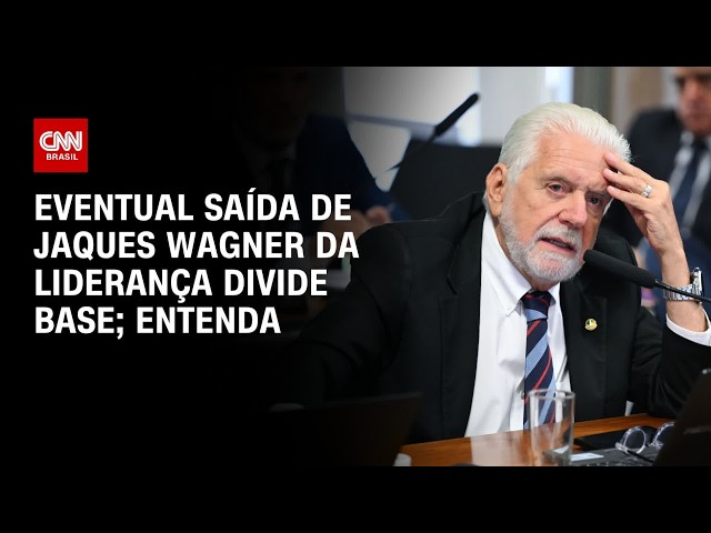 Jaques Wagner: Eventual saída de senador da liderança do governo divide base | HORA H