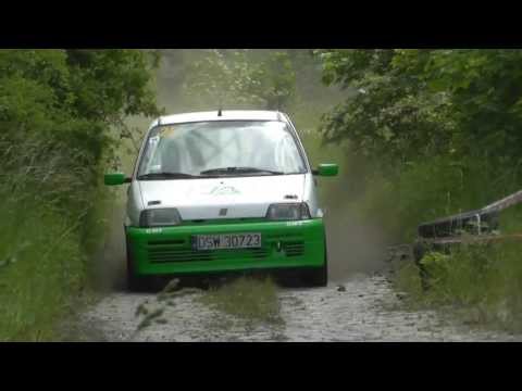 KJS Uzdrowiskowe Ściganie 2013 - Jakub Skoczyński / Mateusz Strugała - Fiat Cinquecento OMV POLSKA