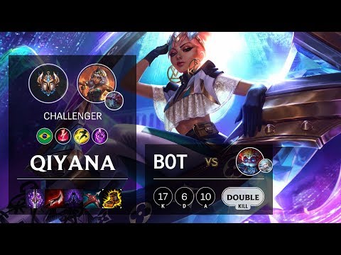 Qiyana Bot vs Heimerdinger - BR Challenger Patch 10.5