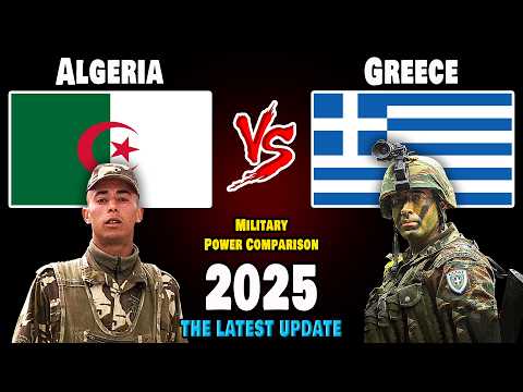 Algeria vs Greece Military Power Comparison 2025 | Greece vs Algeria Military Power 2025
