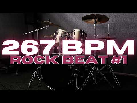 267 BPM - Rock Drum Beat - Loop 1