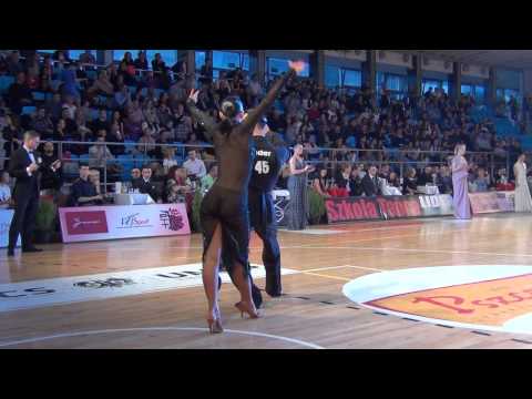 MP Latin 2015 Lublin Pow.19 1/4F CH Natalia Piecewicz Andrzej Suchocki