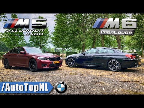 BMW M5 F90 vs BMW M6 F06 REVIEW by AutoTopNL (English Subtitles)