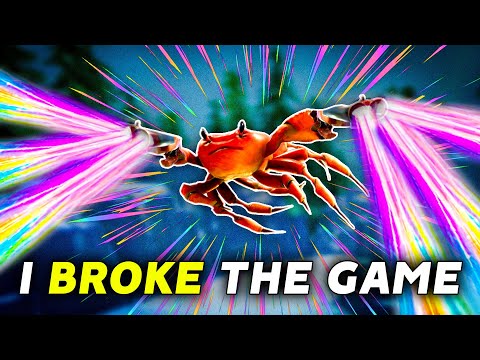 I just needed ONE item to completely BREAK the game (Crab Champions)