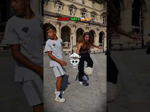 Other Girls VS LEGEND Girls || #footballshorts #shorts #ronaldo