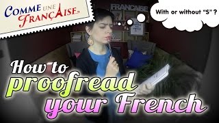 5 Tips to Proofread Your French