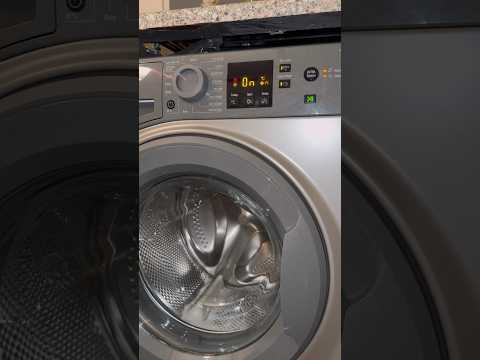 ASMR washing machine clean #cleaning #asmr