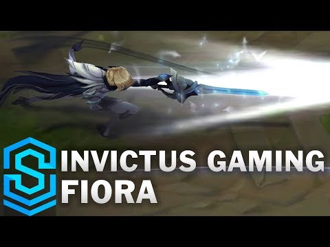 Invictus Gaming Fiora Skin Spotlight - Pre-Release - League of Legends